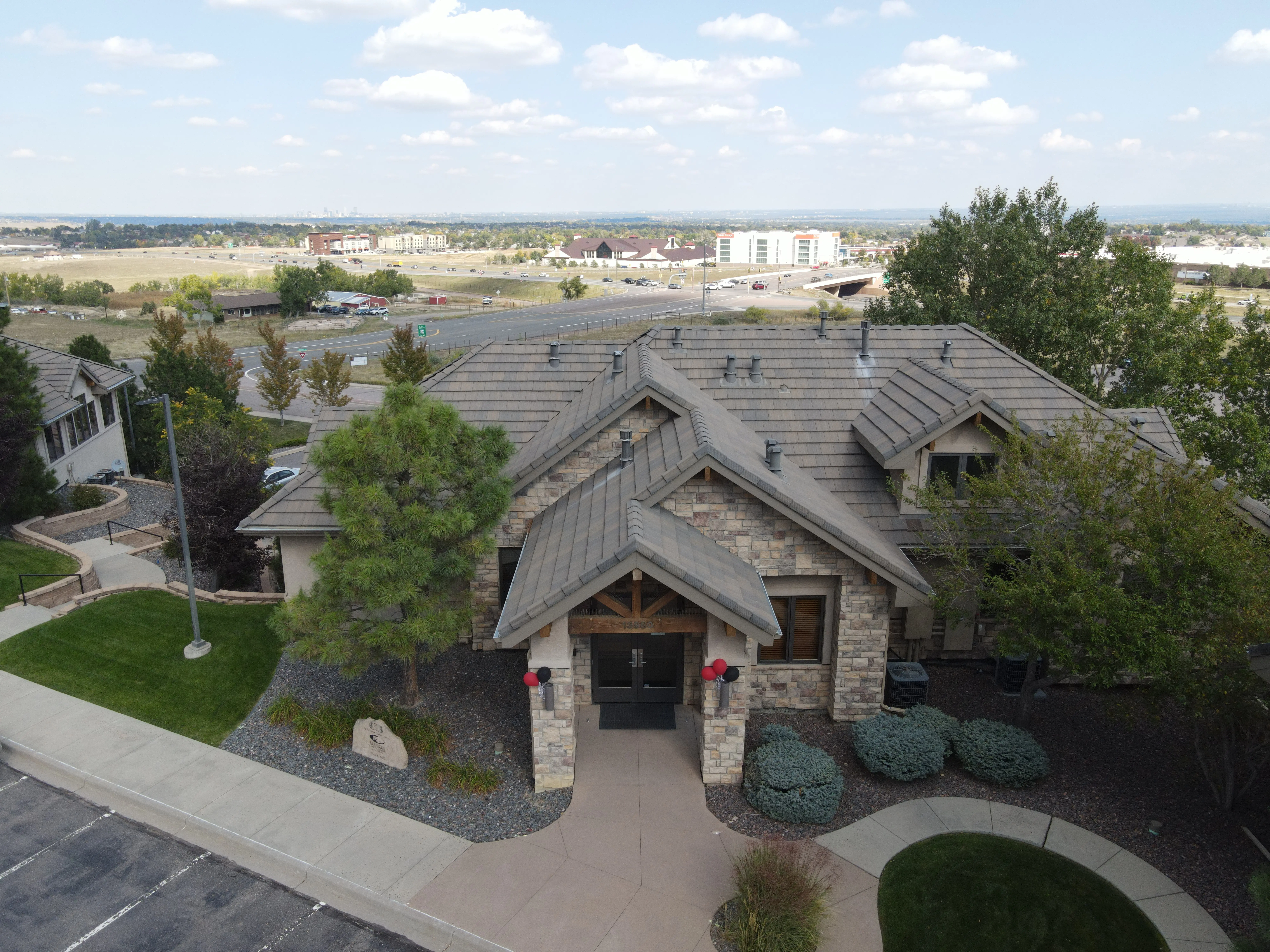 Tom Redditt Foodservice Solutions Littleton Office drone photo.